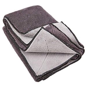 grant's premium xl plush drying towel (6 square feet) 29-3/4" x 29-1/2" - ultra absorbent all-purpose lint-free scratch-free microfiber