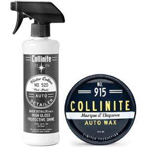 collinite 520 quick detailer and 915 marque d'elegance combo