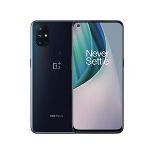 oneplus nord n10 5g, global/eu version, 6gb ram, 128gb storage, 90hz refresh rate fhd+ display, gsm unlocked (work with t-mobile, at&t, metro etc.) great budget android smartphones for daily use.