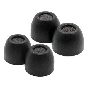 comply memory foam tips - compatible with amazon echo buds (mixed sizes, 2 pairs)