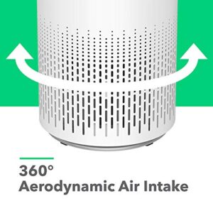 Vremi Premium True HEPA Air Purifier for Large Rooms - Removes 99.97% of Airborne Particles with H13, Activated Carbon and 3-Stage Filtration - Have A Great Air Day