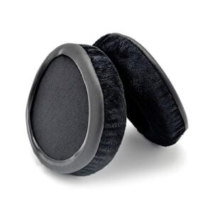 Velvet Ear Pads Replacement Earpads Cushion Compatible with Superlux HD 681EVO 668B HD681 681B 662 Headphones (Black)