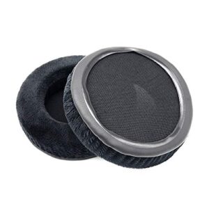 Velvet Ear Pads Replacement Earpads Cushion Compatible with Superlux HD 681EVO 668B HD681 681B 662 Headphones (Black)