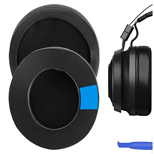 Geekria Sport Cooling-Gel Replacement Ear Pads for Razer Nari Ultimate, Nari Essential, Kraken Kitty, Kraken Tournament Edition Headphones Ear Cushions, Headset Earpads, Ear Cups (Black)