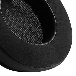 Geekria Sport Cooling-Gel Replacement Ear Pads for Razer Nari Ultimate, Nari Essential, Kraken Kitty, Kraken Tournament Edition Headphones Ear Cushions, Headset Earpads, Ear Cups (Black)