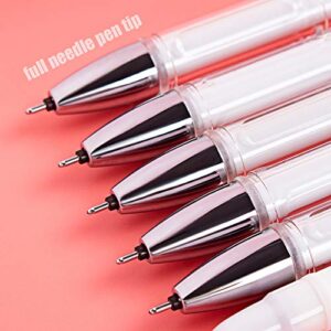 Erasable Gel Pens Pack Of 12, 0.5mm Fine Point, Make Mistakes Disappear, Light Black Inks for Drawing Writing Planner and Crossword Puzzles