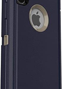 OtterBox Defender Series Case for iPhone X & iPhone Xs (ONLY), Case Only - Bulk Packaging - (Dark Lake (Chinchilla/Dress Blues))