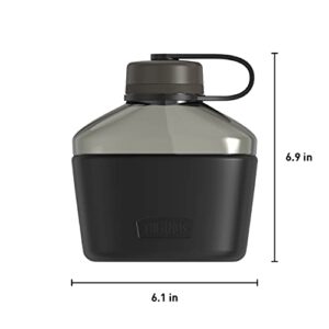 ALTA SERIES BY THERMOS Plastic Canteen Bottle 32 Ounce, Espresso Black