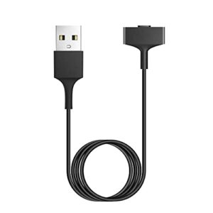 charging cable compatible with fitbit ionic charger, 3.3ft replacement usb charger cable cord adapter for ionic smart watch