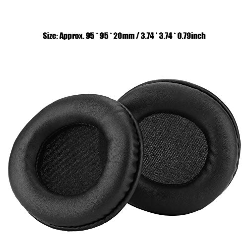 Universal Soft Replacement Earpads Ear Cushion Headset Cover Case for 95mm Diameter Headset