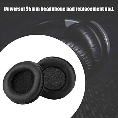 Universal Soft Replacement Earpads Ear Cushion Headset Cover Case for 95mm Diameter Headset