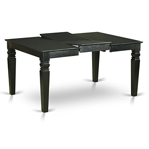 East West Furniture WEDR7-BLK-24 Dining Set