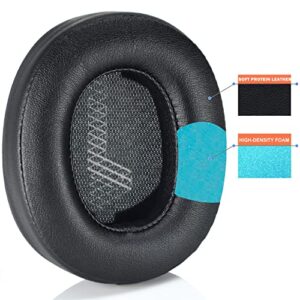 Live 500 BT Earpads – defean Ear Cushion Replacement Cover Foam Ear Pads Compatible with JBL Live 500BT Wireless Over-Ear Headphones，Ear Pads with Softer Leather, Noise Isolation Foam (Black)