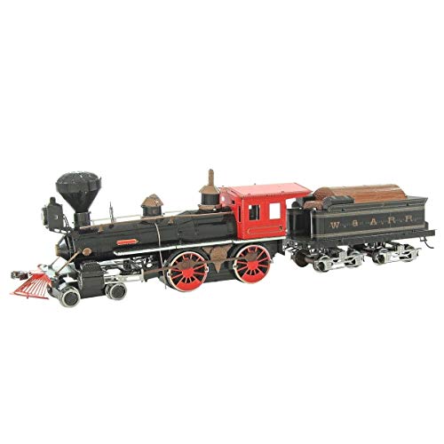 Fascinations Metal Earth Wild West 4-4-0 Locomotive 3D Metal Model Kit