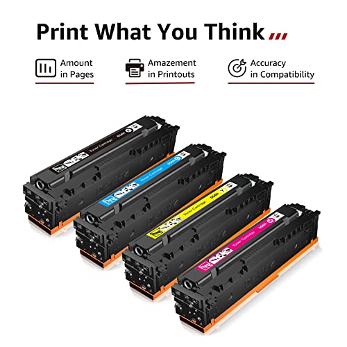 CMYBabee Compatible Toner Cartridge Replacement for Canon Cartridge 054 054H for Canon Mf644cdw Toner Color Imageclass Mf641cw Mf642cdw Lbp622cdw Mf641c Printer