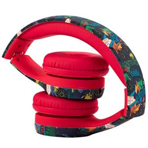 Snug Play+ Kids Headphones with Volume Limiting for Toddlers (Boys/Girls) - Monster Trucks