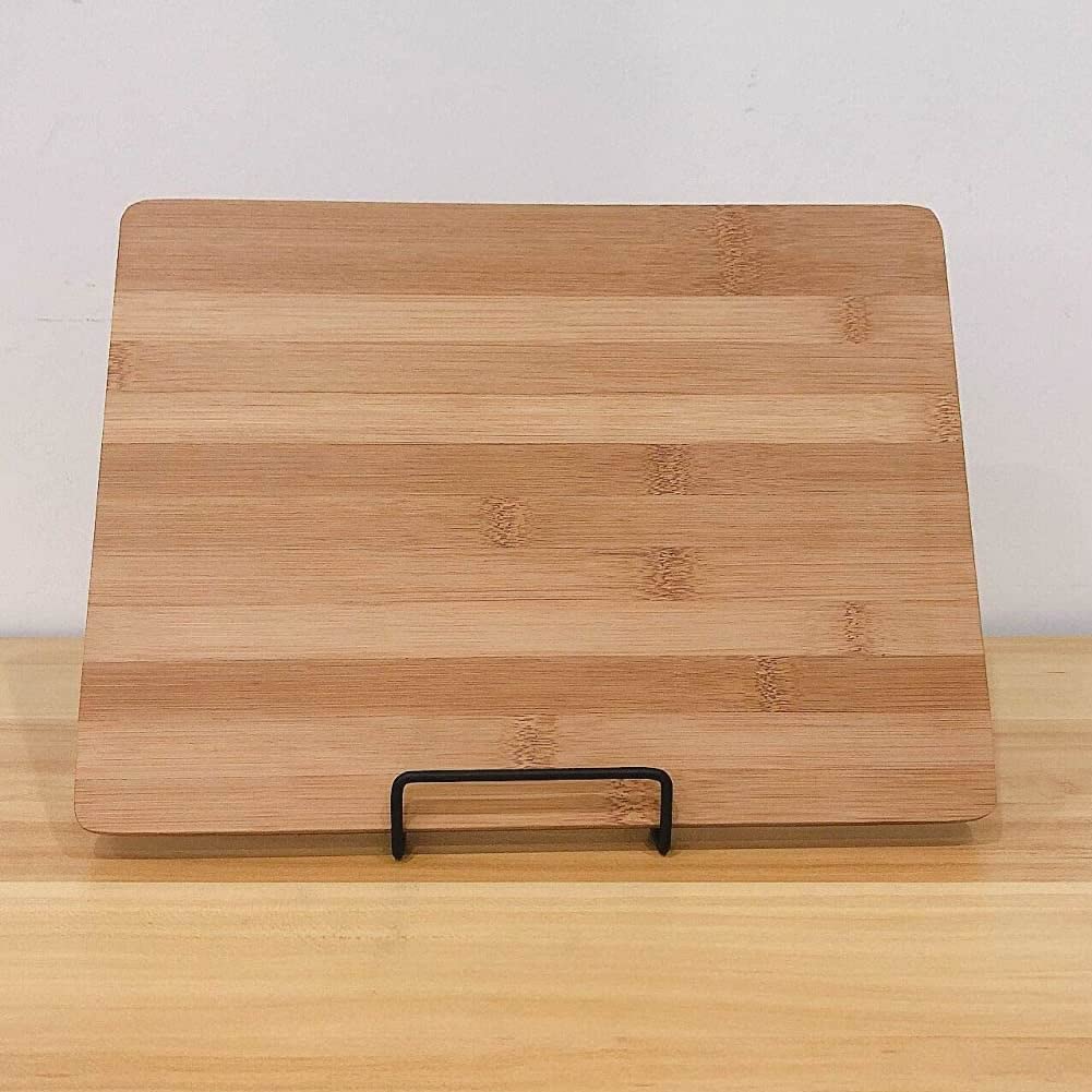 Cutting Board Stand Metal Square Wire Stand-Tray Stand, Cutting board holder, Cheeseboard Stand, Platter holder, Cookbook Stand, Cookbook Holder, Charcuterie Board Stand