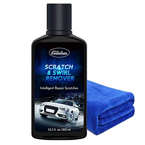 GLISTON Scratch Remover, Car Scratch Remover, Magic Scratch Remover for Cars, Car Polish Buffer Kit, Easily Repair Paint Scratches, Swirl, Marks, Scuff, Blemish, Water Spots, Hairline Polish, 10.2oz