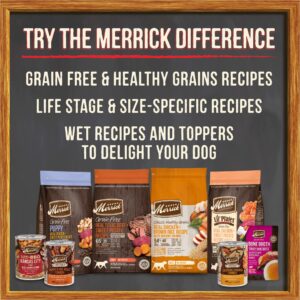 Merrick Dry Dog Food, Real Chicken and Sweet Potato Grain Free Dog Food Recipe - 22 lb. Bag