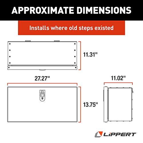 Lippert Components - 664640 SolidStep Storage Box