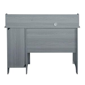 Techni Mobili Classic Office Storage Writing Desk, Grey