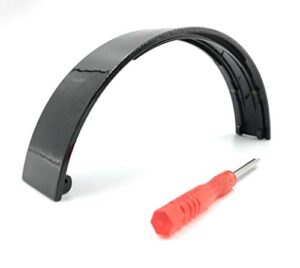 replacement top headband repair parts for beats wireless headphones (black)