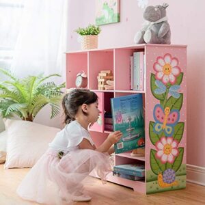Fantasy Fields - Magic Garden Adjustable Cube Bookshelf, 9 Cube Storage Bookshelf