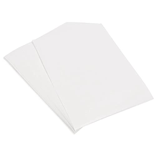 100 Sheets Glassine Paper Sheets for Artwork, Prints, Photographs, Drawings, Arts and Crafts, DIY Projects, Baked Goods Packaging, Arts and Crafts (8.5 x 11 Inches)