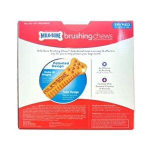 Brushing Chews® Daily Dental Treats – Small/Medium