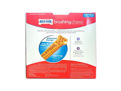 Brushing Chews® Daily Dental Treats – Small/Medium