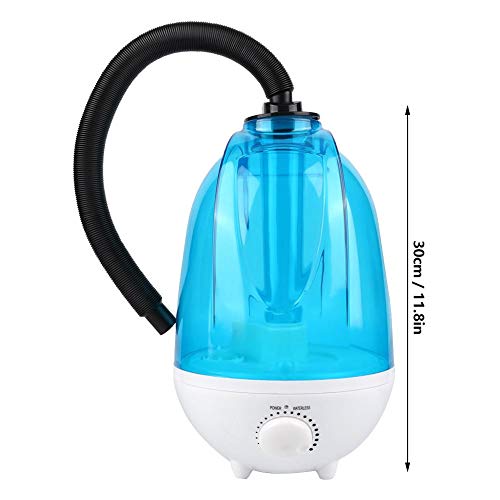 Reptile Humidifier, 4L Mute Mist Making Machine Reptile Air Aroma Ultrasonic Diffuser Water Mist Dispenser for Reptiles Amphibians (US Plug)