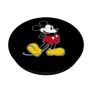 Disney Mickey Mouse Classic Pose PopSockets PopGrip: Swappable Grip for Phones & Tablets