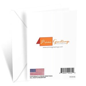 Birthday Card For Uncle | Made in America | Eco-Friendly | Thick Card Stock with Premium Envelope 5in x 7.75in | Packaged in Protective Mailer | Prime Greetings