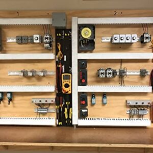 Organizer Genie ® - One Blue Slim Pegboard to organize your Sockets, Wrenches, Pliers, Screwdrivers, Bits and All Other Tools