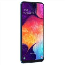 Samsung Galaxy A70 (128GB, 6GB RAM) 6.7" in-Screen Fingerprint, 25W Super-Fast Charger, US + Global 4G LTE GSM Unlocked International Model A705MN/DS (Blue, 128GB + 128GB SD + Case Bundle)