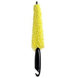 Car777 Car Dust Remover Car Vehicle Wheel Rims Tire Washing Cleaning Plastic Handle Sponge Brush Tool