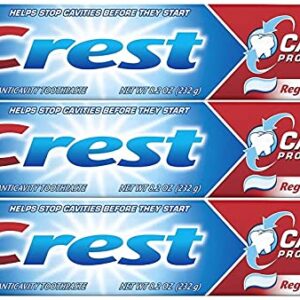 Crest Cavity Protection Regular Toothpaste 8.2 oz (232g) - Pack of 3