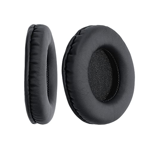 kwmobile Ear Pads Compatible with Pioneer HDJ-1000/HDJ-2000/HDJ-1500 Earpads - 2X Replacement for Headphones - Black