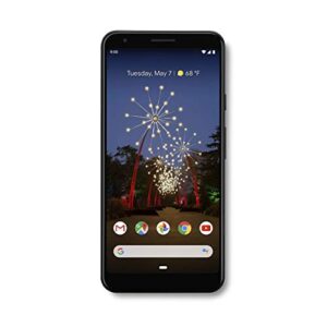 google - pixel 3a xl with 64gb memory cell phone (unlocked) - just black (renewed)