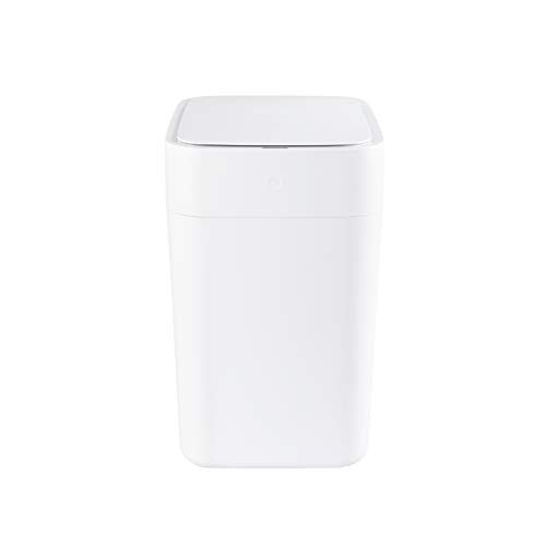 TOWNEW Smart Trash Can,4.1 Gallon Automatic Garbage Bin with Self-Sealing and Self-Changing,Motion Sense Activated Trashcan for Kitchen Bathroom Office,Large