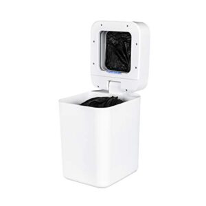 TOWNEW Smart Trash Can,4.1 Gallon Automatic Garbage Bin with Self-Sealing and Self-Changing,Motion Sense Activated Trashcan for Kitchen Bathroom Office,Large