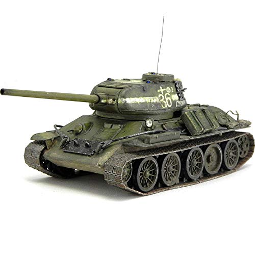 AEVVV T 34 85 Suvorov Soviet Russian Tank Model Kits Scale 1:35 - WW2 1/35 Scale Military Models T34 Tank Building Kit Assembly Instructions in Russian Language