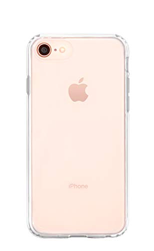 Casery Premium iPhone Case Designed for The Apple iPhone - Military Grade Protection - Drop Tested - Protective Slim Clear Case (Crystal Clear, iPhone SE, 8/7)