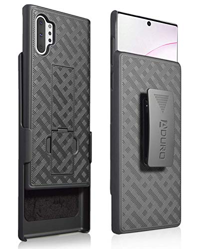 Aduro Cell Phone Holsters for Samsung Galaxy Note 10 Plus Case Protector Includes Belt-Clip & Built-in Kickstand