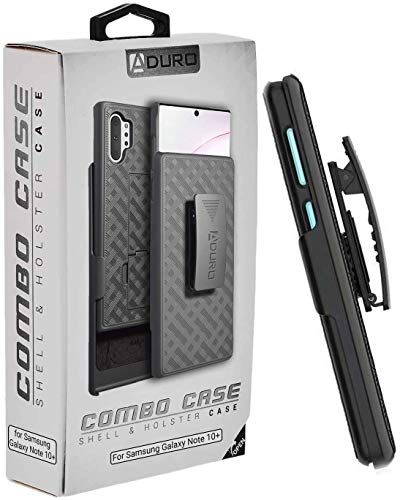 Aduro Cell Phone Holsters for Samsung Galaxy Note 10 Plus Case Protector Includes Belt-Clip & Built-in Kickstand