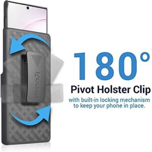 Aduro Cell Phone Holsters for Samsung Galaxy Note 10 Plus Case Protector Includes Belt-Clip & Built-in Kickstand