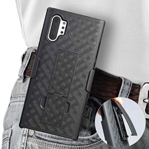 Aduro Cell Phone Holsters for Samsung Galaxy Note 10 Plus Case Protector Includes Belt-Clip & Built-in Kickstand