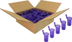 purple pop top bottles - 13 dram - 1.63 fl. oz. - #pt13pu - set of 100