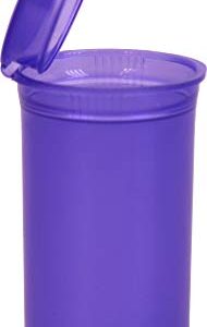 Purple Pop Top Bottles - 13 Dram - 1.63 Fl. Oz. - #PT13PU - Set of 100