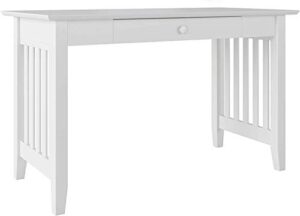 afi mission desk with drawer white